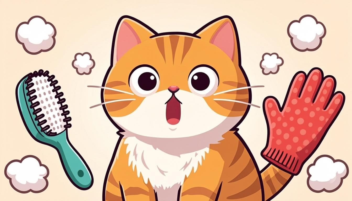 Caída de pelo en gatos: Furminator vs Guante demantecedor