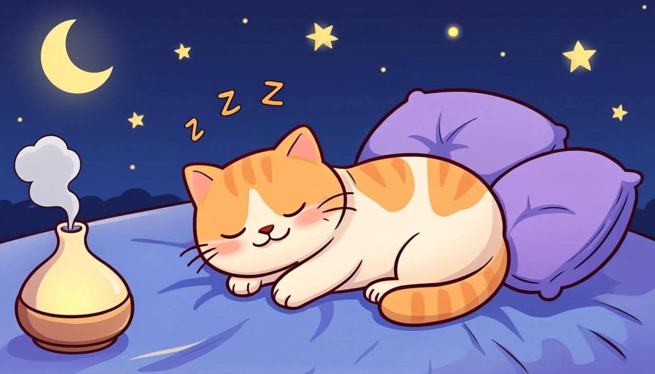 ¿Tu gato no te deja dormir? Productos que le calman por la noche